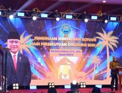 p Marthinus dalam acara Ibadah dan Perayaan Natal 2024 BNN