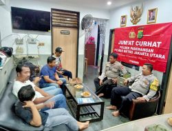 Polsek Pademangan Jalin Kedekatan dengan Warga Lewat Program Jumat Curhat