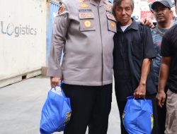 Polres Pelabuhan Tj Priok, Berbagi Berkah di Jumat Curhat