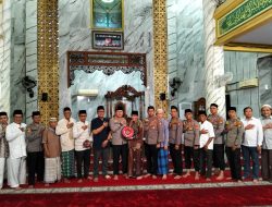 Kapolres Metro Jakarta Utara Pimpin Subuh Keliling di Masjid Jami Al-Muhajirin Kelapa Gading