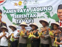 Kapolres Metro Jakarta Utara Hadiri Panen Raya Jagung Serentak untuk Dukung Swasembada Pangan 2025