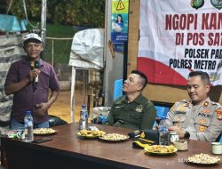 Ngopi Kamtibmas Polsek Pademangan, Membangun Keakraban, Menjaga Keamanan
