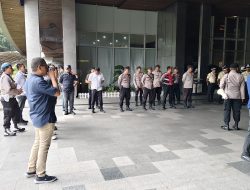 Apel Pengamanan Antisipasi Aksi Unjuk Rasa di Pelindo Tower
