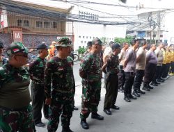 Tiga Pilar Pademangan Gelar Apel Kebersihan, Bantu Warga Terdampak Angin Kencang