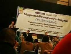 Infrastruktur Jadi Skala Prioritas Pada Musrenbang Kecamatan Serang Baru