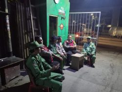 Jelang Ramadhan, Perkuat Keamanan Lingkungan, Polsek Pademangan Kunjungi Pos Satkamling RW 02 Ancol