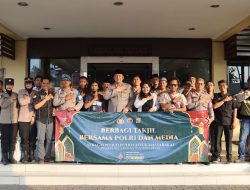 Buka Puasa Bersama Media, Kapolres Tekankan Sinergi Demi Kamtibmas Kondusif