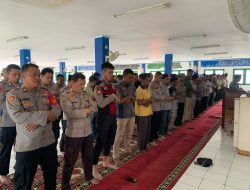 Polres Bekasi Kota Gelar Solat Ghoib Dan Doa Bersama Untuk Para Syuhada Polri