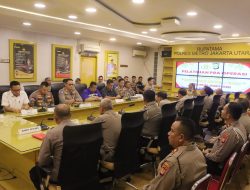 Kapolres Metro Jakarta Utara Pimpin Latihan Praoperasi Ketupat Jaya 2025
