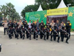 Danpas Gegana Korbrimob Polri Supervisi Posyan Ancol: Jaga Keamanan, Jaga Kebersamaan