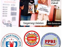 Rumah Zakat Kerjasama Dengan FWJI, PPRI & KOMPI Distribusikan Zakat Dalam Peringati HZN 2025