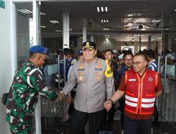 Kapolres Pelabuhan Tanjung Priok,Cek Dan Kontrol Arus Balik Lebaran Penumpang Kapal