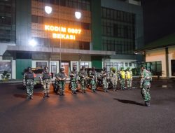 Kodim 0507/Bekasi Gelar Patroli Keamanan Cipta Kondisi Di Wilayah