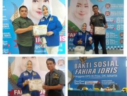 JJUB Apresiasi Kegiatan Donor Darah Senator DKI Fahira Idris, Bersama PMI di Kecamatan Tanjung Priok Jakarta Utara.