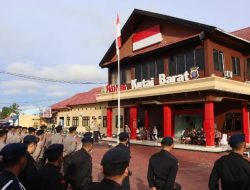 Jelang Malam Takbiran Idul Fitri 1446 H, Polres Kubar Siapkan Pengamanan dengan Mengerahkan Ratusan