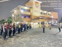 Patroli Skala Besar Cipkon, Cegah Gangguan Kamtibmas