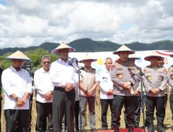 Kapolri-Mentan Panen Raya Jagung di Bone, Dukung Program Ketahanan Pangan Nasional