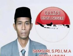 Partai Cinta Negeri Resmi Deklarasikan Samsuri, S.Pd.I, M.À  sebagai Calon Presiden Republik Indonesia Periode 2029 – 2034