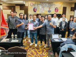 Ketua Dewan Pimpinan Wilayah ( DPW) Gaharu Nusantara Bersinar (GNB) Banten, Erwin Silitonga, S.Sos resmi dilantik