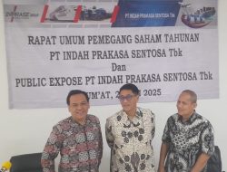 PT Indah Prakasa Sentosa Tbk (“INPRASE”) telah sukses menyelenggarakan Rapet Umum Pemegang Sahan Tahunan (RUPST) pada hari Jumat, 23 Me: 2025, bertempat di Head Office Indah Prakasa Sentosa, Sunter Garden Raya
