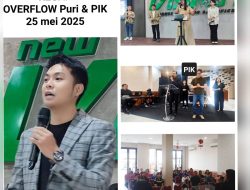 Pendeta Dr. Kevintjiu resmi membuka Gereja Overflow (cabang 2) di PIK 2 Batavia Jakarta Utara pada hari Minggu, 25 Mei 2025 setelah hadir Gereja Overflow cabang 1 di Lippo Mall Puri (St. Moritz Tower lantai 19) tahun 2021.