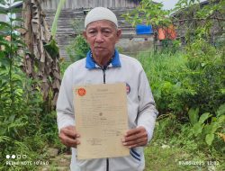 Korban pemilik lahan yang Isinyalir adanya permainan