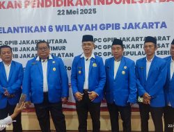 Pelantikan DPC Gerakan Pendidikan Indonesia Baru (GPIB) di Aula Gedung Walikota Jakarta Timur