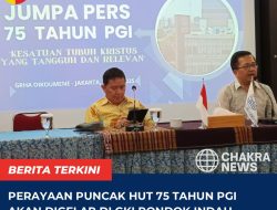PGI Rayakan 75 Tahun Kesatuan Gereja: Dari Refleksi Nasional hingga Aksi Nyata untuk Krisis Bangsa