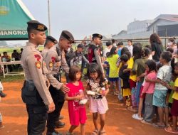 Tanggap Darurat Kebakaran Kapuk Muara, Polda Metro Jaya Kerahkan Personel dalam Misi Kemanusiaan
