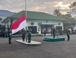 Kasdim 0507/Bekasi Pimpin Upacara Hari Lahir Pancasila 2025