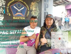 Idul Adha 1446 H/2025M Menjadi Momen Jalin Silaturahmi Andika Putra Dengan Iwan Wadansatgas BPPKB BANTEN DPAC Kec. Sepatan Timur