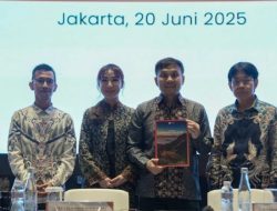 PT Global Sukses Digital Tbk (DOSS) Tahir Matulatan kepada wartawan usai Rapat Umum Pemegang Saham (RUPS)