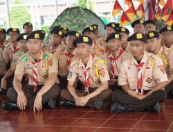 Rutan Cipinang Ikuti Upacara Virtual Pembukaan Perkemahan Satya Dharma Bhakti Pemasyarakatan 2025