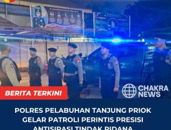 Polres Pelabuhan Tanjung Priok Gelar Patroli Perintis Presisi untuk Cegah Tindak Kriminalitas di Titik Rawan