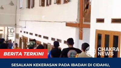 Sesalkan Kekerasan pada Ibadah di Cidahu, Sukabumi, Pewarna: Pemerintahan Prabowo Harus Buktikan Perlindungan Kebebasan Beragama