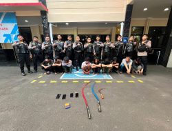 Patroli Perintis Presisi Bekuk 9 Remaja Tawuran di Kramat Raya