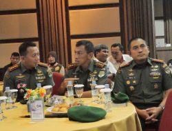 Dandim 0510/Trs Bersama Danrem, Komsos Dengan Komponen Masyarakat