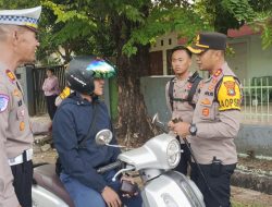 Kapolres Bangka Barat Peduli Keselamatan Warga, Pimpin Langsung Operasi Patuh Menumbing 2025