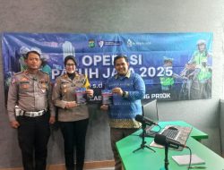 Polres Pelabuhan Tanjung Priok Sosialisasikan Ops Patuh Jaya 2025 Lewat Siaran Radio.