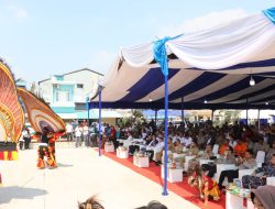 Reog Ponorogo Singo Budoyo Mudho Meriahkan Pesta Laut Nadran Muara Angke 2025