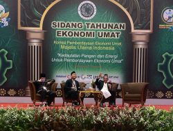 Komisi Ekonomi MUI Gelar Sidang Tahunan. Bahas Kedaulatan Pangan dan Energi Ummat