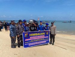 Polres Bangka Barat Lakukan Himbauan Penertiban Tambang Ilegal Jenis User di Perairan Tembelok Mentok Asin