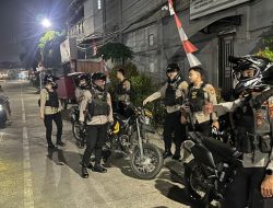 Cegah Kejahatan Dini Hari, Polres Metro Bekasi Kota Gencarkan Patroli Presisi