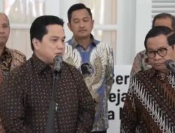 Ketua Umum PSSI Erick Thohir,Kunjungi  Pemprov DKI