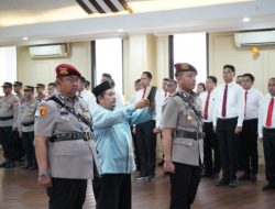 Kapolres Metro Jakarta Utara Pimpin Sertijab Kasat Resnarkoba Polres Metro Jakarta Utara