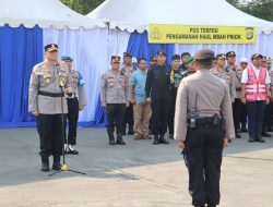 Kapolres Tanjung Priok Pimpin Apel Pengamanan Haul Mbah Priok, Layani Masyarakat yang mengikuti Haul Mbah Priok dengan Humanis