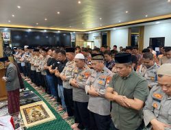 Polres Tg Priok, Gelar Shalat Ghaib untuk Almarhum Affan Kurniawan
