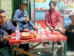 Kunjungan Awak Media di Kantin daeng Basri Yang berada diterminal Tanjung Priok.