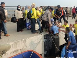 Polsek Kawasan Sunda Kelapa Amankan Akses ke Kepulauan Seribu di Dermaga Kali Adem”