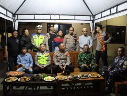 Patroli Skala Besar Gabungan TNI, Polri, Brimob dan Stakeholder dalam Rangka Jamin Kamtibmas Aman